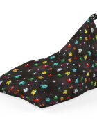 Updeco Fotoliu Puf Bean Bag tip Lounge AmongUs black