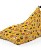 Updeco Fotoliu Puf Bean Bag tip Lounge Cake and ice cream