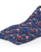 Updeco Fotoliu Puf Bean Bag tip Lounge Dinozauri nocturni