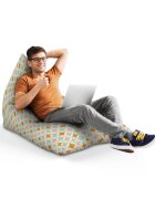 Updeco Fotoliu Puf Bean Bag tip Lounge Estival