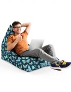 Updeco Fotoliu Puf Bean Bag tip Lounge Fluturi in stomac