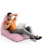 Updeco Fotoliu Puf Bean Bag tip Lounge Glazed sprinkle