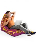 Updeco Fotoliu Puf Bean Bag tip Lounge Hippie groove