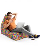 Updeco Fotoliu Puf Bean Bag tip Lounge Lego tetris