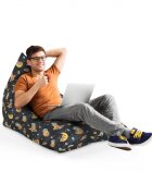 Updeco Fotoliu Puf Bean Bag tip Lounge Lenesi in spatiu