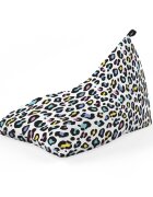 Updeco Fotoliu puf Bean Bag tip lounge leopard pastel