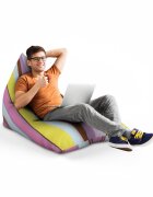Updeco Fotoliu Puf Bean Bag tip Lounge Marinha Fruits