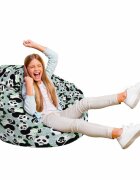 Updeco Fotoliu Puf Bean Bag tip Para L Bamboo Panda