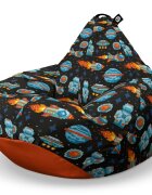 Updeco Fotoliu Puf Bean Bag tip Para L game space retro