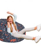 Updeco Fotoliu Puf Bean Bag tip Para L prietenii padurii