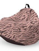 Updeco Fotoliu puf Bean Bag tip para L tigre soft pink