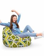 Updeco Fotoliu Puf Bean Bag tip Para XL Caribbean Lime