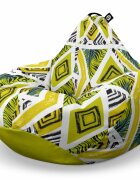 Updeco Fotoliu Puf Bean Bag tip Para XL Caribbean Lime