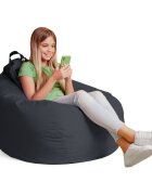 Updeco Fotoliu Puf Bean Bag tip Para XL Chroma Black