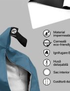 Updeco Fotoliu Puf Bean Bag tip Para XL Chroma Dark Blue