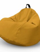 Updeco Fotoliu Puf Bean Bag tip Para XL Chroma Golden Yellow
