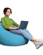 Updeco Fotoliu Puf Bean Bag tip Para XL Chroma Turquoise
