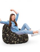Updeco Fotoliu Puf Bean Bag tip Para XL Rock