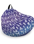 Updeco Husa fotoliu Puf Bean Bag tip Para L fara umplutura fortnite
