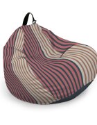 Updeco Husa fotoliu Puf Bean Bag tip Para L fara umplutura leme