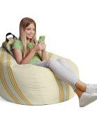 Updeco Husa fotoliu Puf Bean Bag tip Para L fara umplutura marasusa