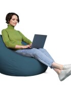 Updeco Husa fotoliu Puf Bean Bag tip Para XL Chroma fara umplutura dark blue