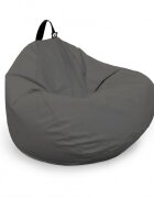 Updeco Husa fotoliu Puf Bean Bag tip Para XL Chroma fara umplutura dark grey