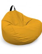 Updeco Husa fotoliu Puf Bean Bag tip Para XL Chroma fara umplutura golden yellow