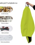 Updeco Husa fotoliu Puf Bean Bag tip Para XL Chroma fara umplutura green