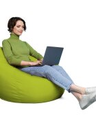 Updeco Husa fotoliu Puf Bean Bag tip Para XL Chroma fara umplutura green
