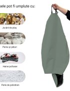 Updeco Husa fotoliu Puf Bean Bag tip Para XL Chroma fara umplutura green sage