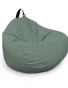 Updeco Husa fotoliu Puf Bean Bag tip Para XL Chroma fara umplutura green sage