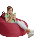 Updeco Husa fotoliu Puf Bean Bag tip Para XL Chroma fara umplutura red