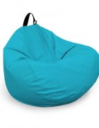 Updeco Husa fotoliu Puf Bean Bag tip Para XL Chroma fara umplutura turquoise