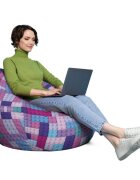Updeco Husa fotoliu Puf Bean Bag tip Para XL fara umplutura Lego Tetris mov