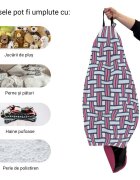 Updeco Husa fotoliu Puf Bean Bag tip Para XL fara umplutura paloma
