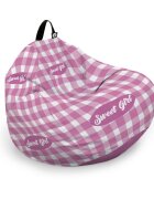 Updeco Husa fotoliu Puf Bean Bag tip Para XL fara umplutura sweet girl