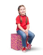 Updeco Taburet Cub L Giraffe pink
