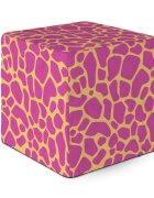 Updeco Taburet Cub L Giraffe pink