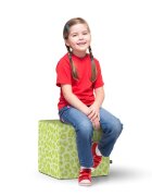 Updeco Taburet Cub L Leopard green