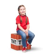 Updeco Taburet cub L Minecraft Tnt