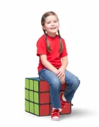 Updeco Taburet cub L Rubik Solved