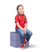 Updeco Taburet Cub L Striped pattern
