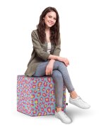 Updeco Taburet cub XL Leopard fruitty