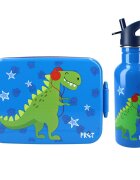 Vadobag Set cutie alimente 16x13x5 cm si bidon inox 500 ml blue