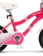VELORS Bicicleta Copii 3-5 ani V1404B fucsia roti 14 inch inaltime utilizator 90-105 cm greutate suportata 80 kg