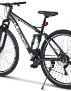 VELORS Bicicleta MTB Full-Suspension Matador V2960G NegruAlbVerde roti 29 inch inaltime utilizator 170-195 cm greutate suportata 120 kg