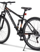 VELORS Bicicleta MTB Full-Suspension Matador V2960G NegruGriPortocaliu roti 29 inch inaltime utilizator 170-195 cm greutate suportata 120 kg