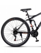 VELORS Bicicleta MTB Full-Suspension Matador V2960G NegruGriPortocaliu roti 29 inch inaltime utilizator 170-195 cm greutate suportata 120 kg