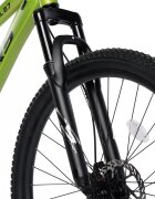 VELORS Bicicleta MTB-Full Suspension Trail 2.7 V27271D VerdeNegru 27.5 inch echipare Shimano 21 viteze manete secventiale frane disc mecanice